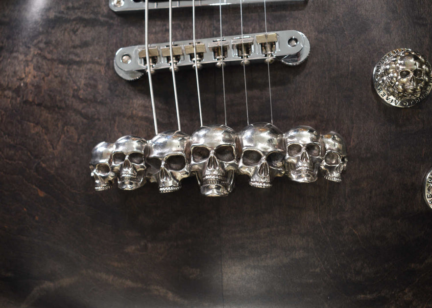 Guitar Tailpieces Handcrafted by Silver Luthier