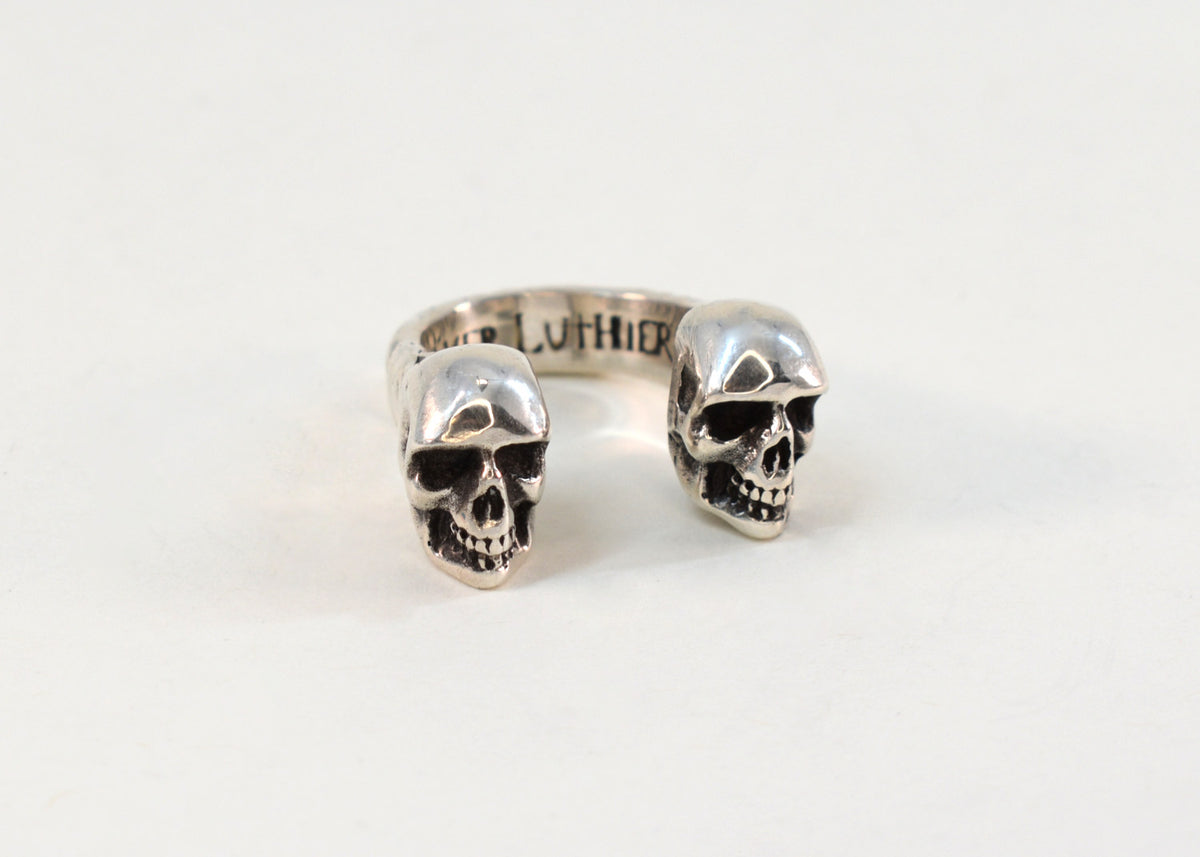 [L-4] AQUA SILVER / 21号 / 30g SKULL RING Doubleskullring1-web_1200x1200