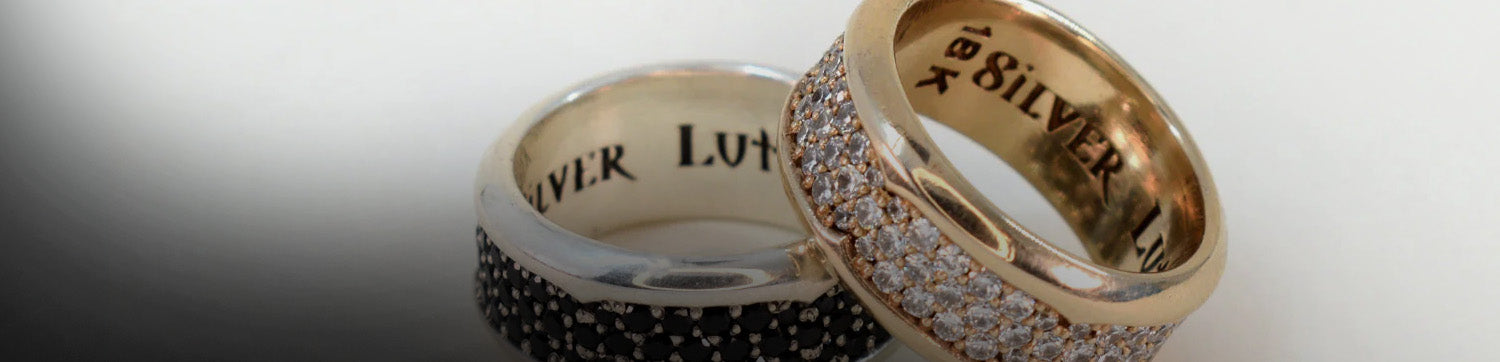 Diamond Rings by Silver Luthier