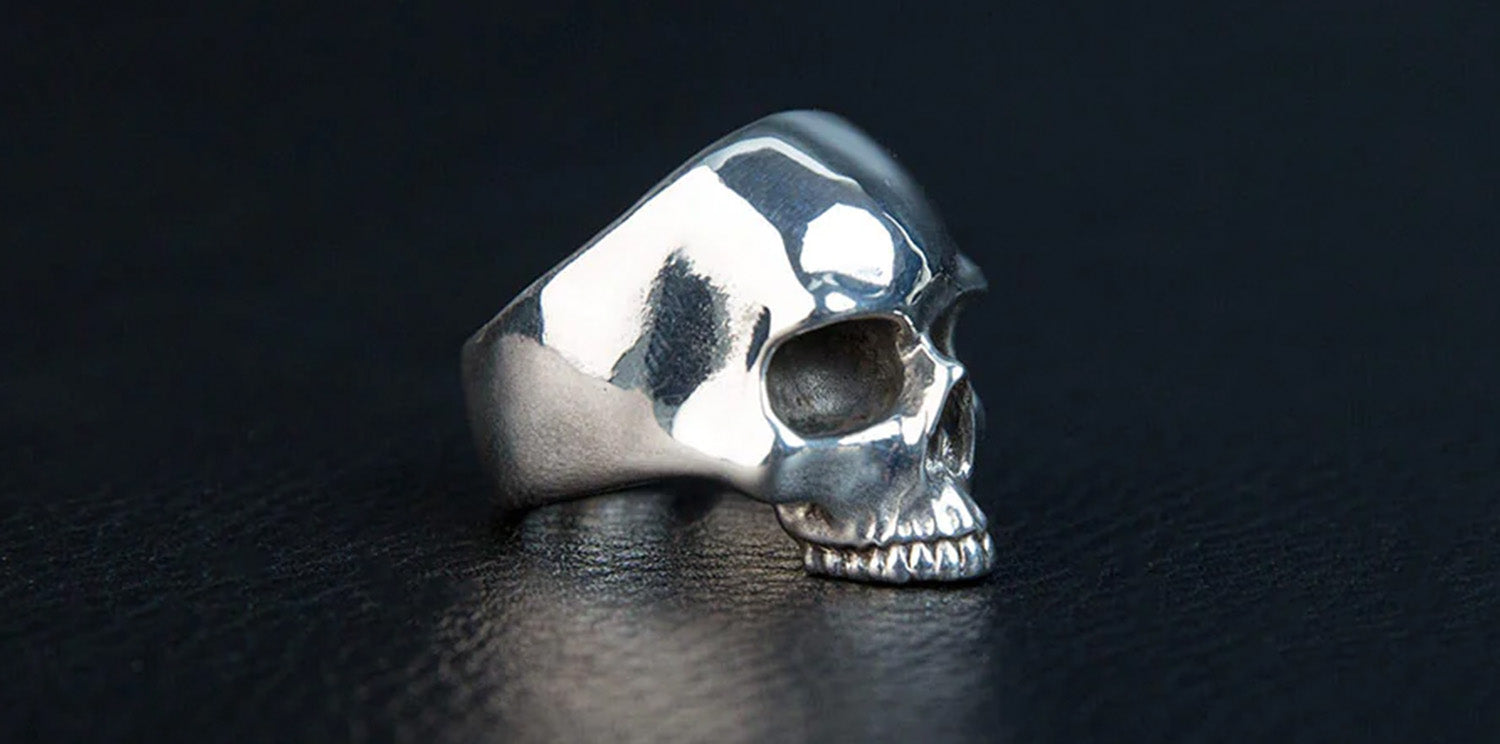 Skull Rings by Silver Luthier