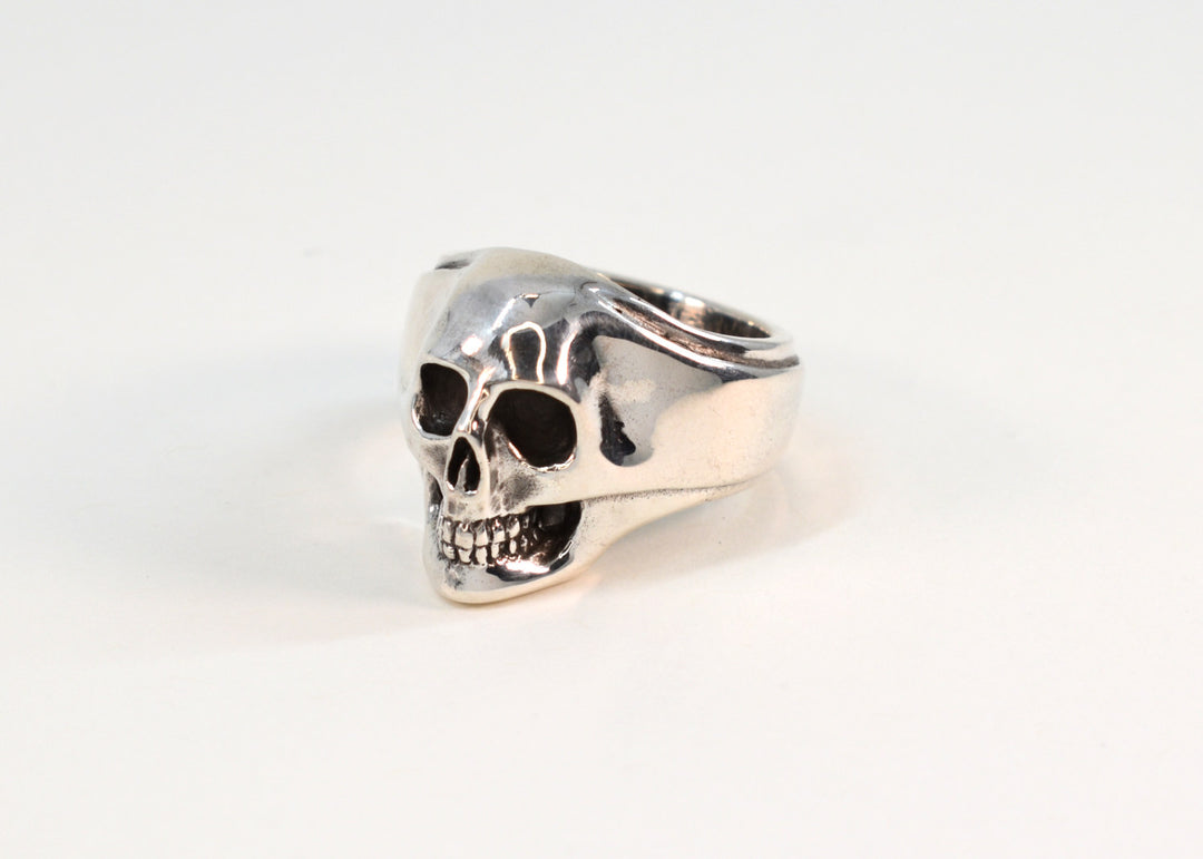 Classic Skull Ring | Handcrafted by Silver Luthier