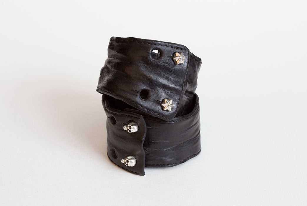 Crushed Leather cuff